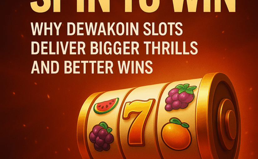 Spin to Win: Why Dewakoin Slots Deliver Bigger Thrills and Better Wins