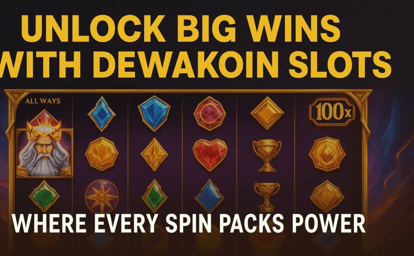 Unlock Big Wins with Dewakoin Slots: Where Every Spin Packs Power