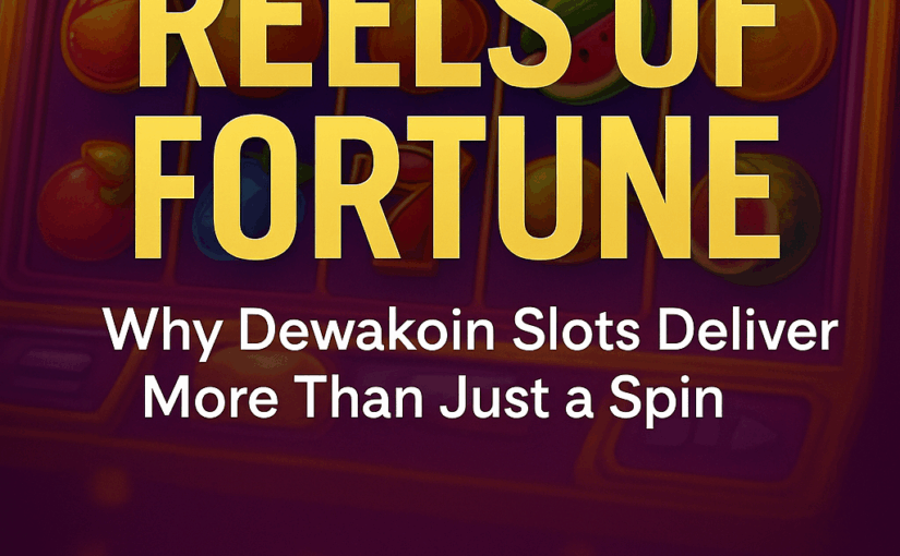 Reels of Fortune: Why Dewakoin Slots Deliver More Than Just a Spin