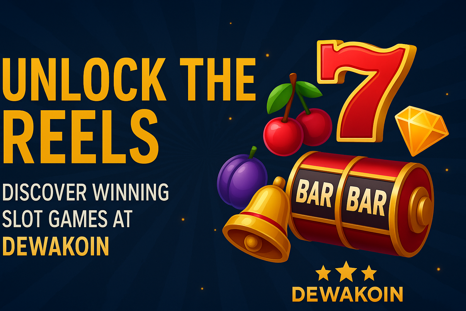 Unlock the Reels: Discover Winning Slot Games at Dewakoin