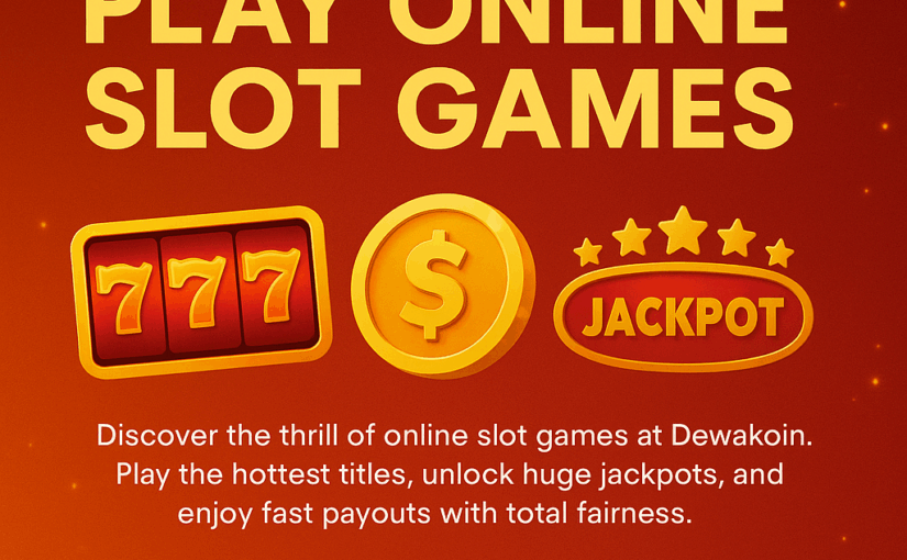 Unlock the Excitement: Play Online Slot Games at Dewakoin