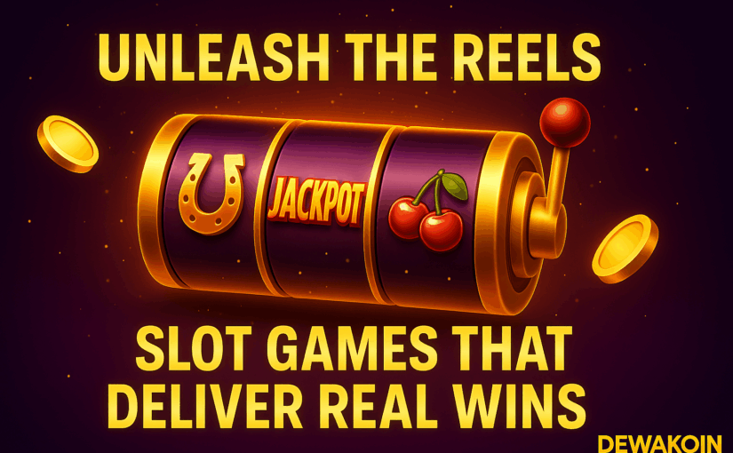 Unleash the Reels: Slot Games That Deliver Real Wins at Dewakoin