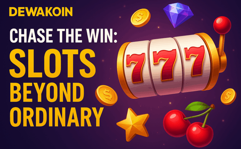 Chase the Win: Slots Beyond Ordinary at Dewakoin