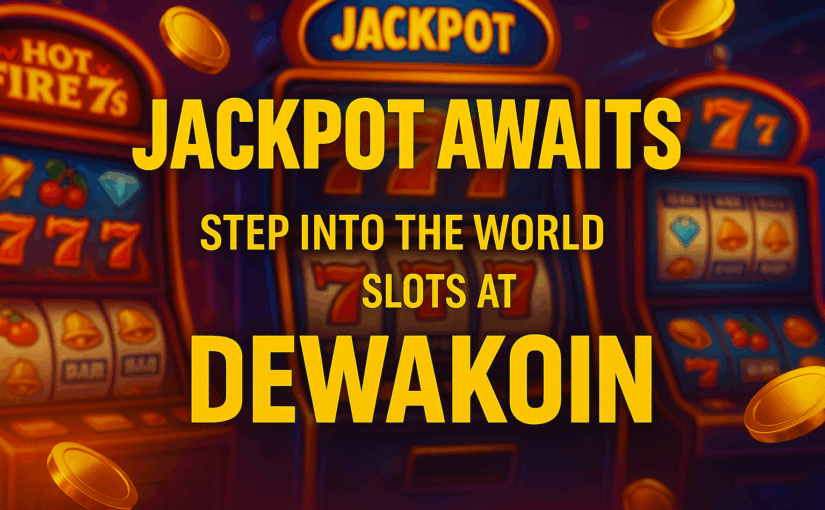 Jackpot Awaits: Step Into the World of Slots at Dewakoin