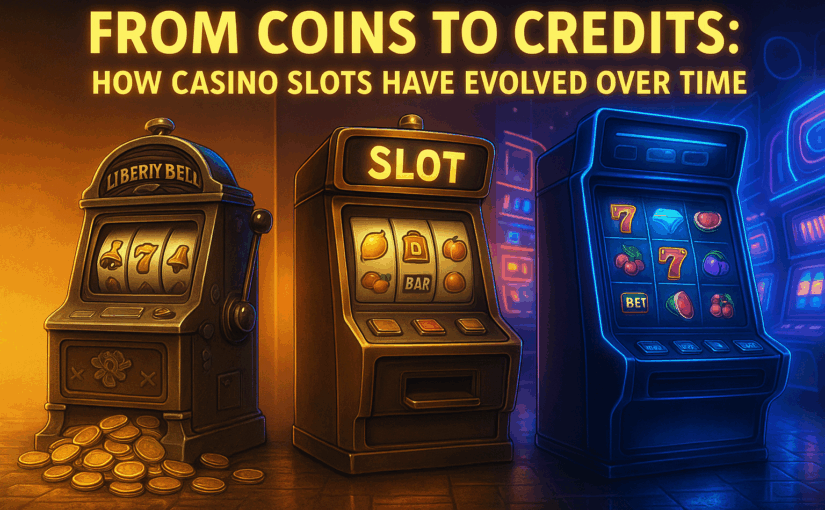 From Coins to Credits: How Casino Slots Have Evolved Over Time
